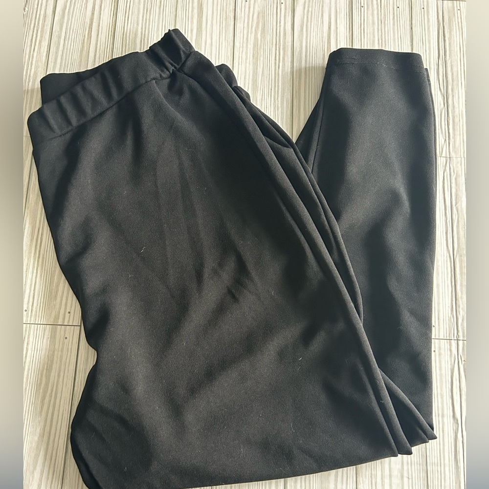 2/$15 SHEIN Curve Ankle-Length Black Pants